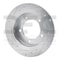 Dynamic Friction Co BRAKE ROTOR DRILLED AND SLOTTED SILVER 631-47058L - alternate 4